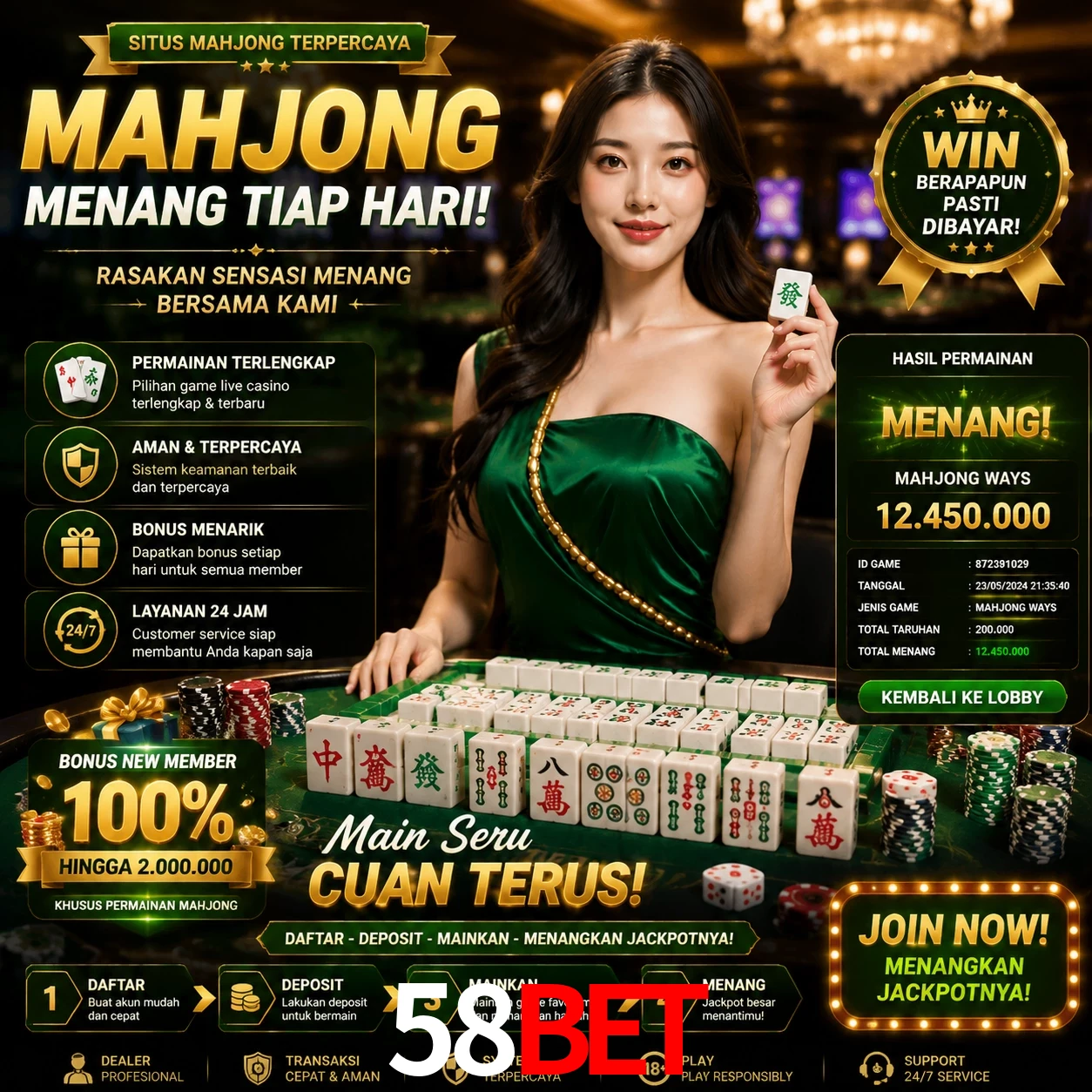Cashback VIP 58bet - reembolso semanal